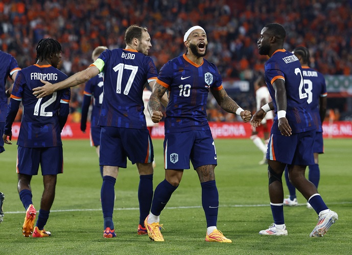 Hasil Uji Coba: Tampil Superior, Belanda Pesta 4 Gol ke Gawang Kanada