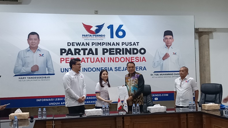 Partai Perindo Dukung Eri Cahyadi di Pilkada Surabaya, Ini Pesan Angela Tanoesoedibjo 
