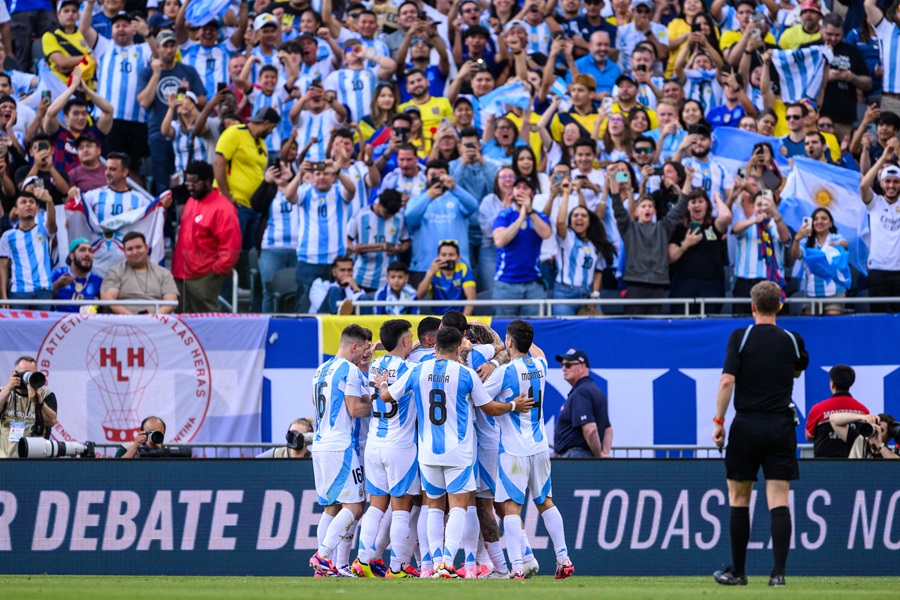 Chile Vs Argentina, Scaloni Lupakan Kekalahan di Final Copa America 2016