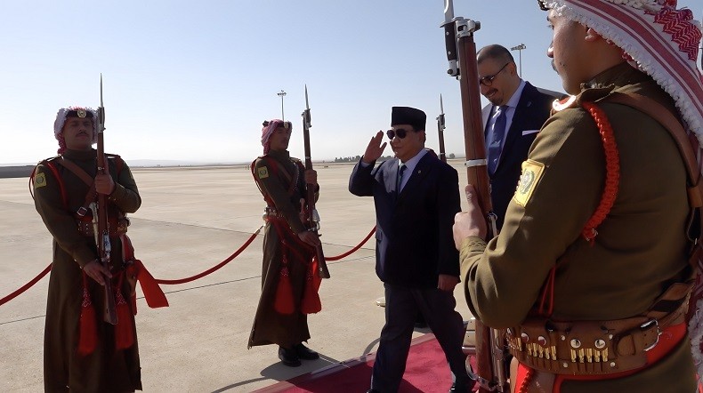 Prabowo Kunker ke Yordania, Disambut Sejumlah Pejabat Tinggi
