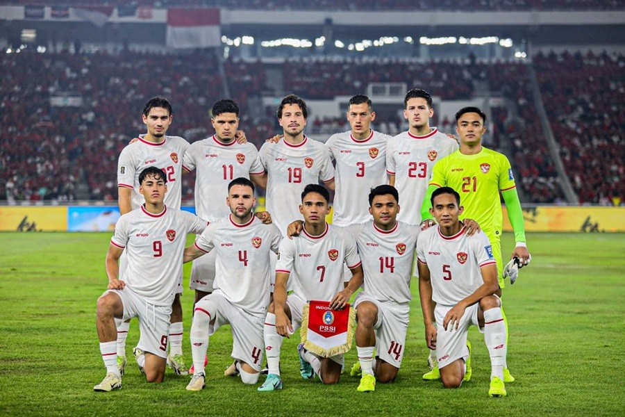 Ranking FIFA Timnas Indonesia Naik Ke-133 di Atas Malaysia