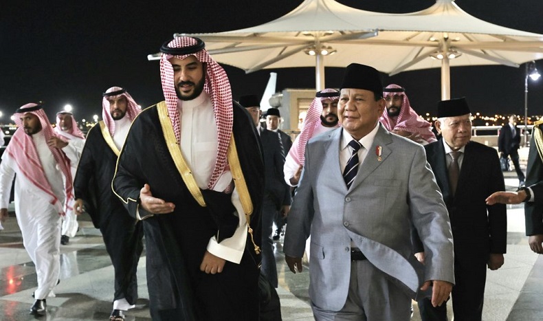Prabowo Kunker ke Arab Saudi, Bertemu Pangeran MBS