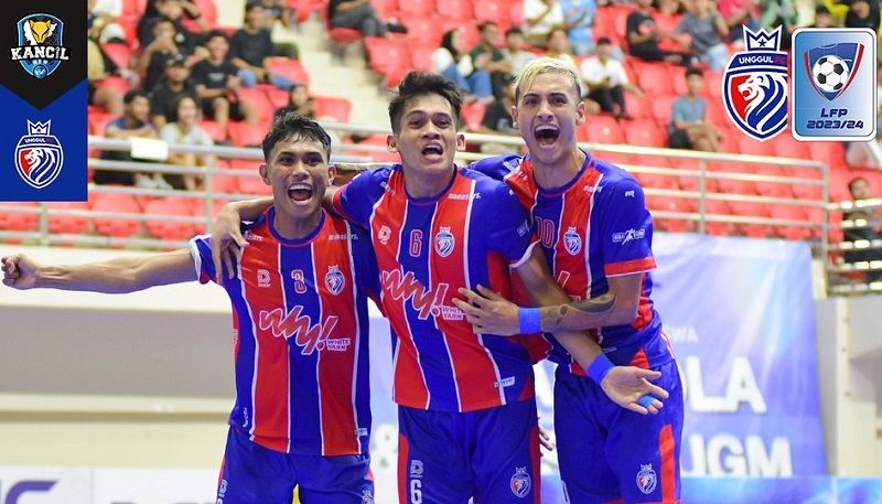 Hasil Liga Futsal Profesional: Unggul FC Gilas Kancil WHW 6-2