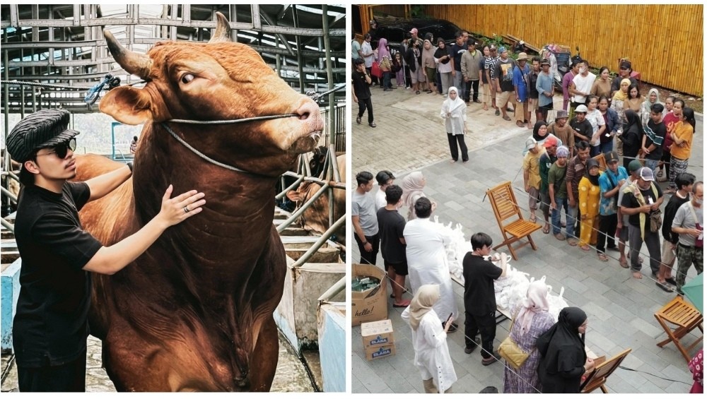 Atta Halilintar Kurban 22 Ekor Sapi dan Kambing, Terinspirasi Tanggal Lahir Ameena
