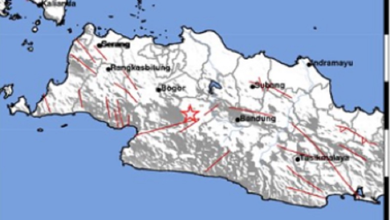 Cianjur Kembali Diguncang Gempa M2,1, Berpusat di Darat