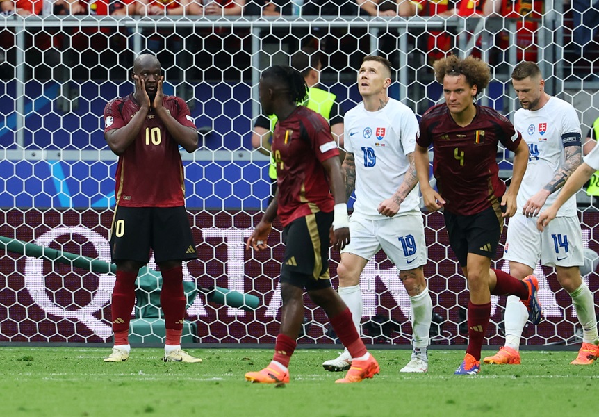 Hasil Euro 2024 Belgia Vs Slovakia: 2 Gol Lukaku Dianulir VAR, Setan Merah Keok