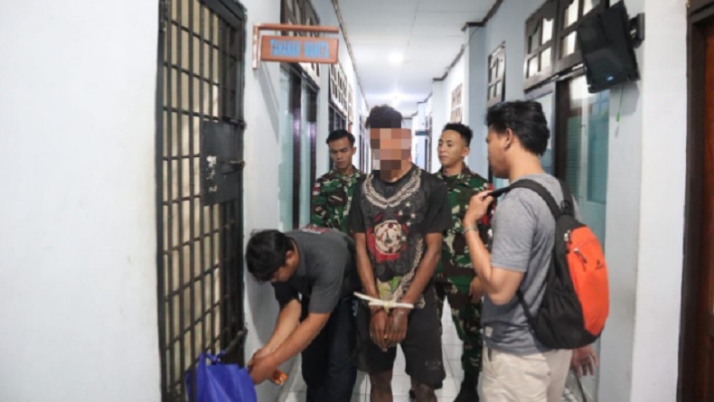 TNI Sergap Pengedar Narkotika di Perbatasan RI-PNG, 1 Orang Tertangkap 4 Kabur