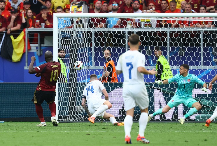 Highlights Belgia vs Slovakia di Euro 2024: 2 Gol Dianulir VAR, Setan Merah Kalah Tipis