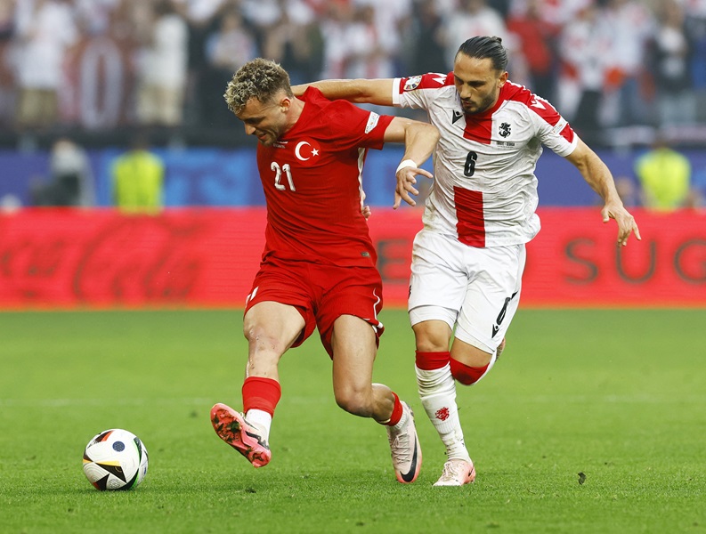 Hasil Euro 2024: Ada Gol Dianulir, Duel Turki Vs Georgia 1-1 di Babak Pertama