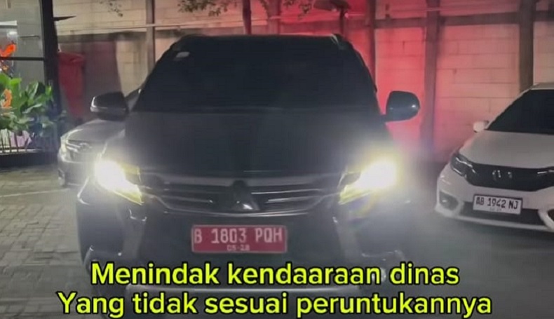 Viral Pemuda Setir Mobil Dinas Pelat B Ditegur Polisi di Yogyakarta, Ternyata Milik ASN Setjen MPR