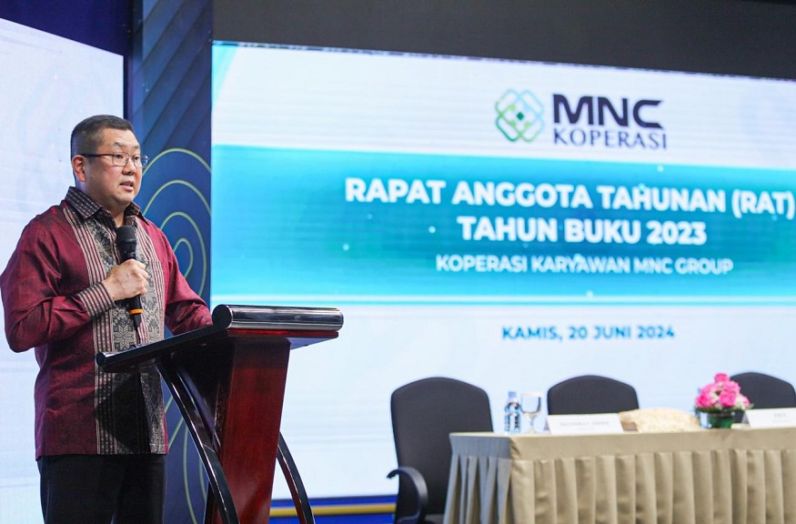 Hary Tanoesoedibjo Apresiasi Kehadiran Kemenkop UKM di RAT Koperasi Karyawan MNC Group