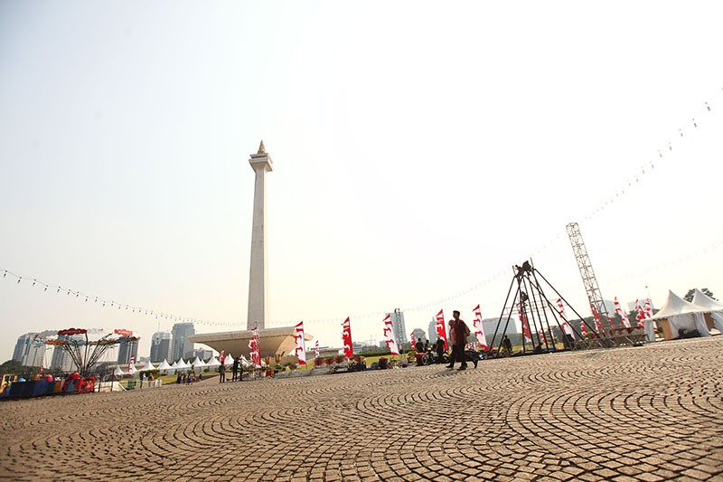 2.959 Personel Gabungan Dikerahkan Amankan Pesta Rakyat Hari Bhayangkara di Monas