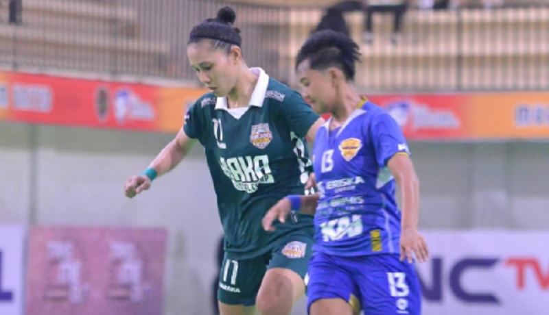 Hasil Liga Futsal Profesional Putri: Drama 13 Gol! Alive Lubuk Linggau Bungkam Binuang Angels