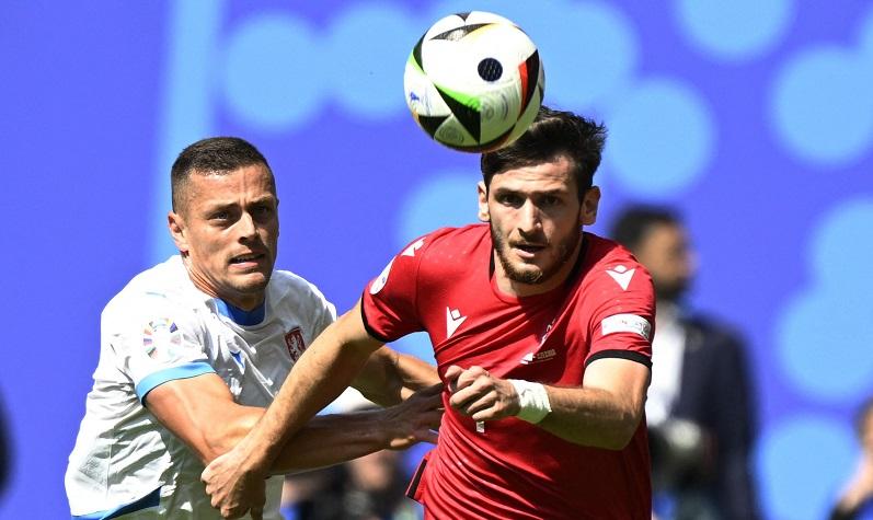 Hasil Euro 2024: Dibantu Penalti, Georgia Ungguli Republik Ceko di Babak Pertama