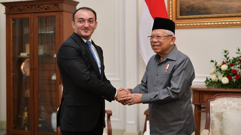 Wapres Terima Kunjungan Pejabat Azerbaijan, Bahas Upaya Peningkatan Pelayanan Publik