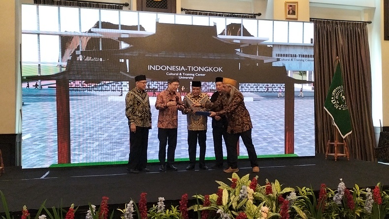 KH Said Aqil Resmikan Pusat Pelatihan dan Kebudayaan Indonesia-China