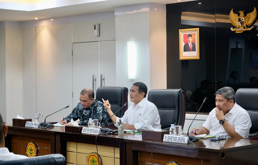 Mentan Ajak Pelaku Usaha Peternakan untuk Percepatan Penyediaan Daging dan Susu