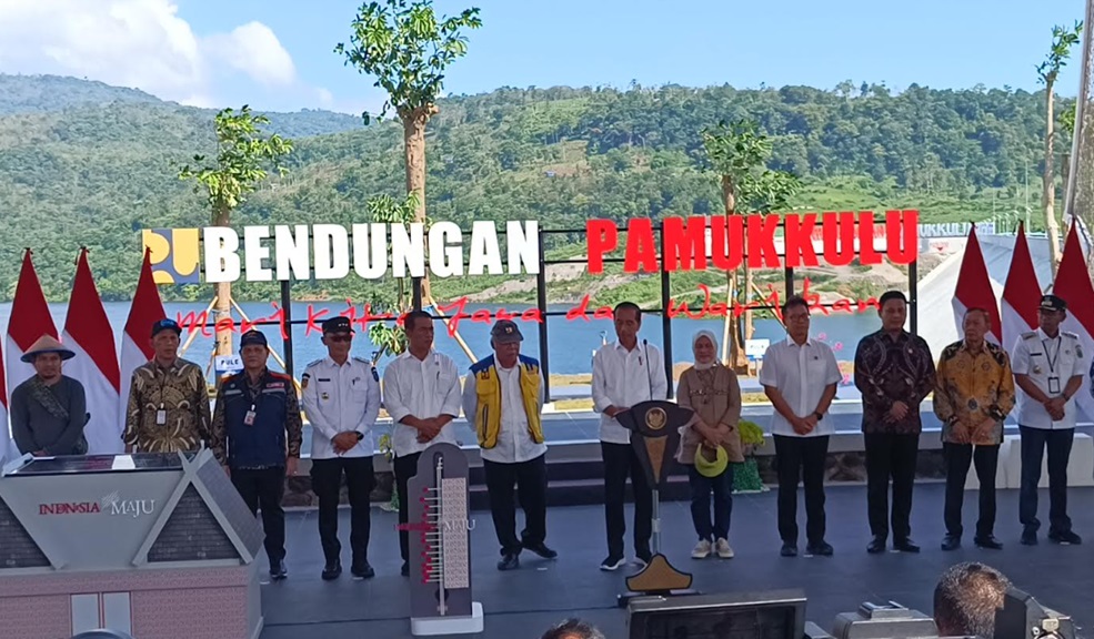 Baru Diresmikan Jokowi, Apa Saja Manfaat Bendungan Pamukkulu di Takalar?