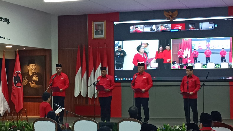 Megawati Angkat Ganip Warsito hingga Andi Widjajanto Jadi Kepala Badan di PDIP