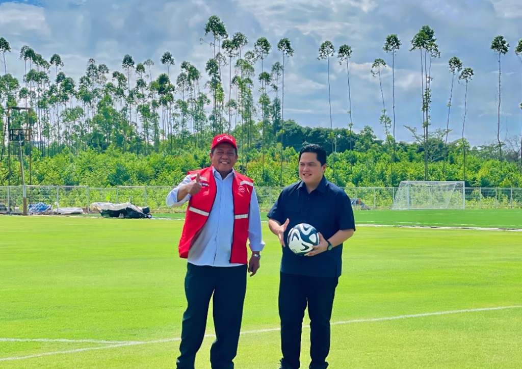 Kabar Baik! Training Center Timnas Indonesia di IKN Sudah Siap