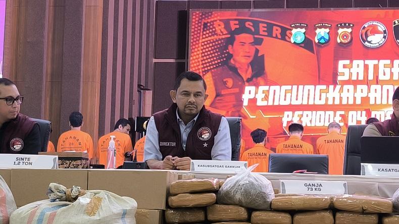 Polri Bongkar 7 Kasus Besar Narkoba, Banyak Jaringan Fredy Pratama