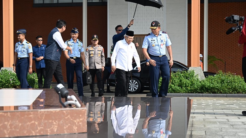 Wapres Gantikan Jokowi Resmikan Infrastruktur di Jabar, Ini Penjelasan Istana
