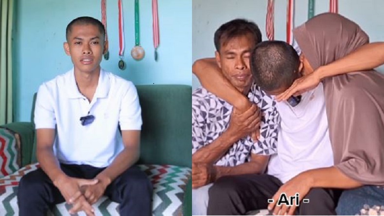 Kisah Inspiratif Ari Wijaya, Anak Buruh Tani di Sumbawa Barat Raih Mimpi Jadi Polisi
