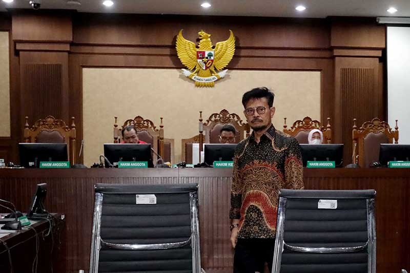 KPK Banding Vonis 10 Tahun SYL di Kasus Pemerasan dan Gratifikasi