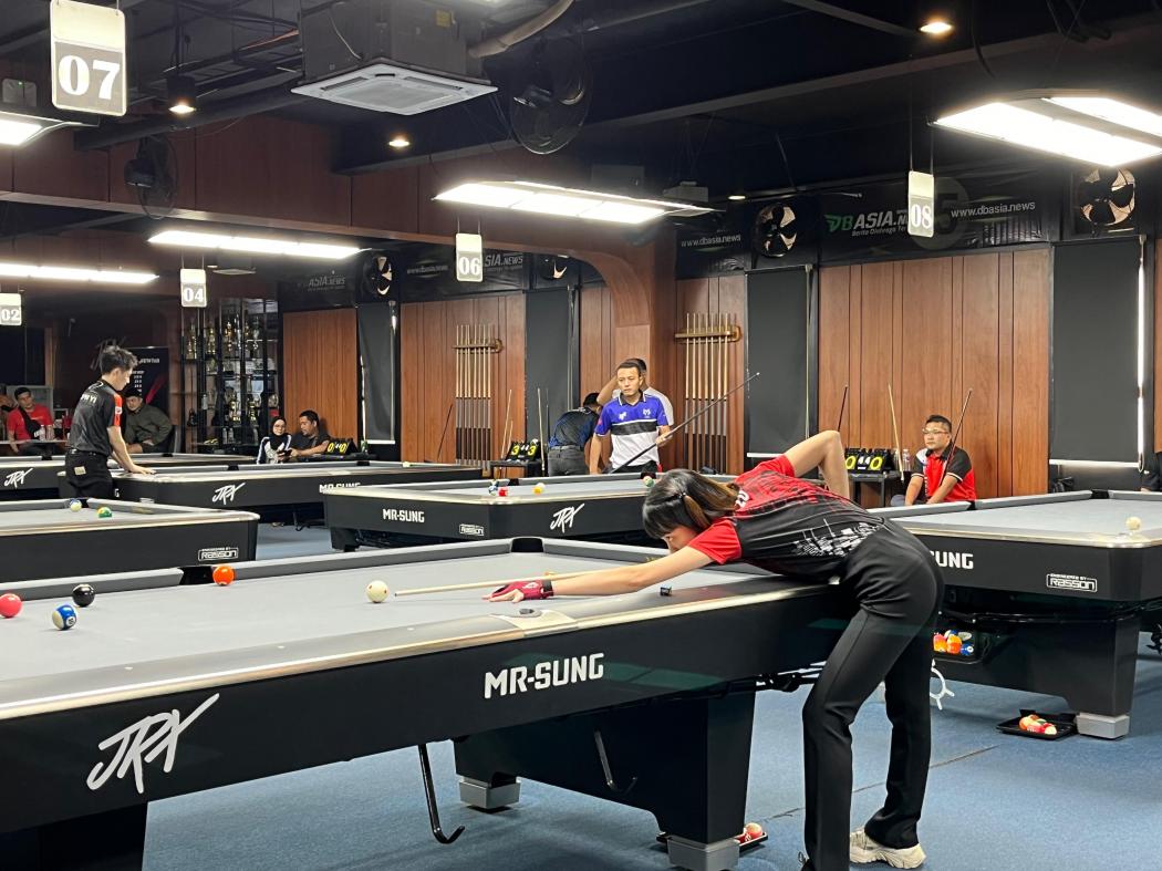 Seru! Begini Jalannya Babak 32 hingga 16 Besar 10 Ball Tournament Championship 2024 Bandung