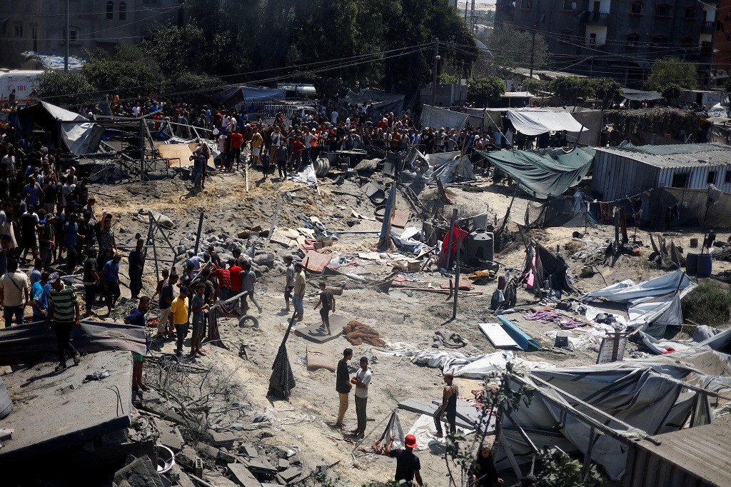 Pasukan Israel Serang Tenda Pengungsi Gaza, 5 Orang Tewas termasuk 2 Anak-Anak