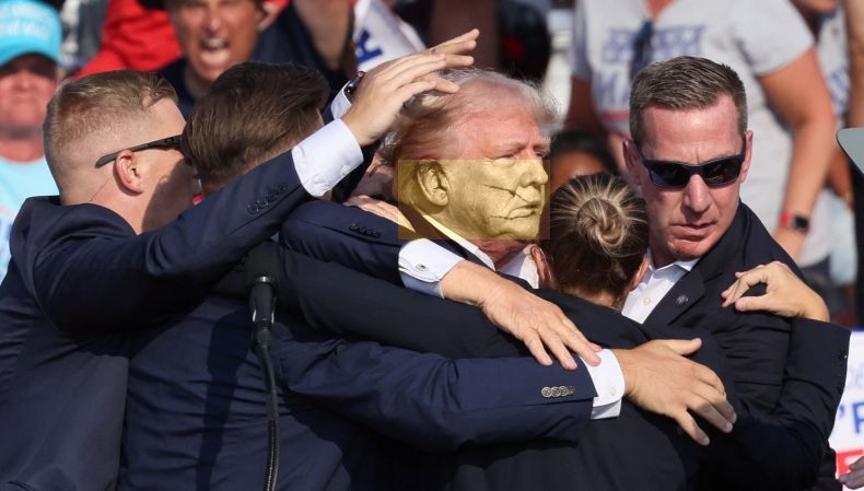 Donald Trump Ditembak saat Kampanye Pilpres AS