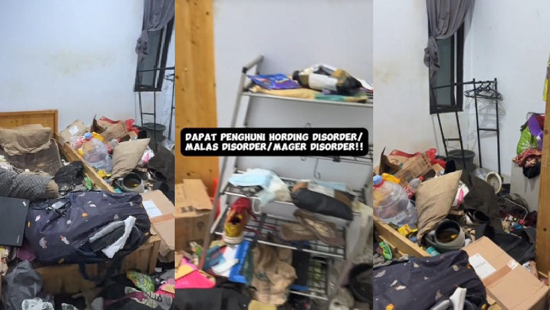 Bikin Syok! Anak Kos Tepergok Timbun Sampah dalam Kamar, Diduga Idap Hoarding Disorder