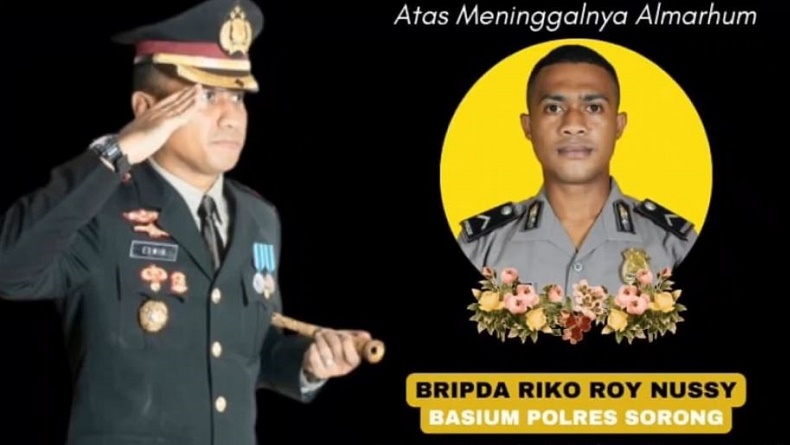 Identitas Ajudan Wakapolres Sorong Tewas di Rumah Dinas, Bripda Riko Roy Nussy