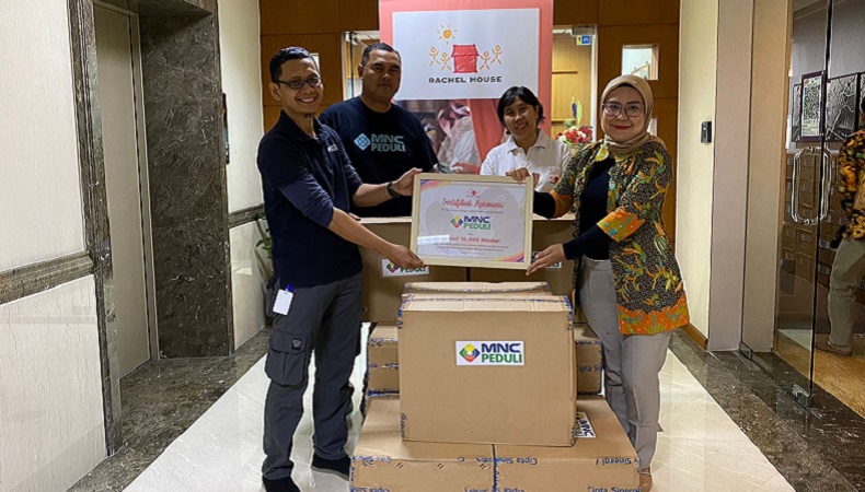 MNC Peduli Salurkan Bantuan untuk Pasien Kanker di Yayasan Rumah Rachel Jakpus