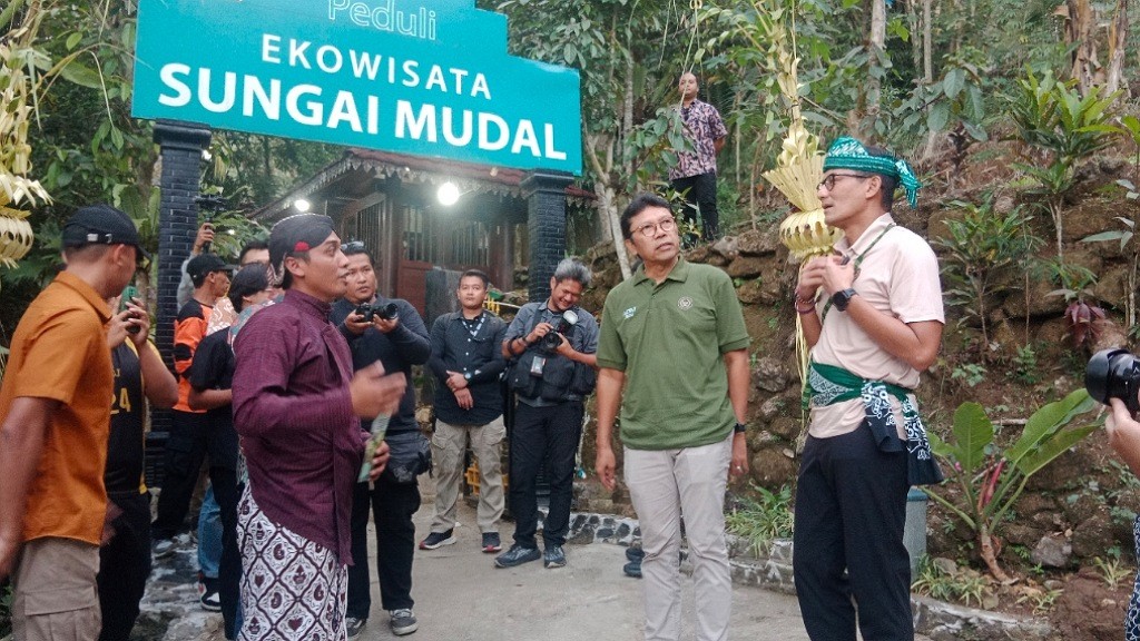 Sandiaga Uno Terpikat Keindahan Kulonprogo, Sebut Desa Wisata Jatimulyo Bisa Jadi Daya Tarik Wisman 