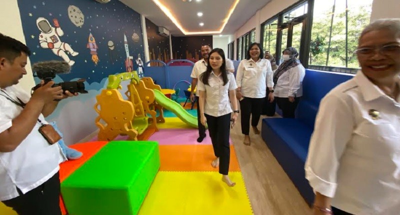 Angela Tanoesoedibjo Resmikan Daycare di Kemenparekraf, Ibu-Ibu Semringah Tempatnya Nyaman