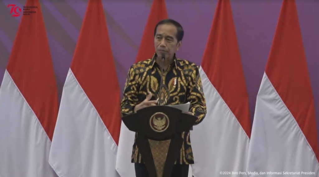 Resmikan Konferensi Cocotech 2024, Jokowi Dorong Pengembangan Industri Kelapa RI
