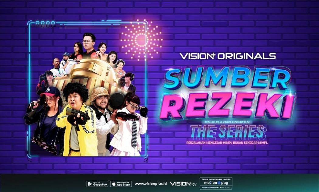 Nonton Kocaknya Perjalanan Dua Pemuda Jadi Pro Player PUBG di Series Sumber Rezeki Vision+