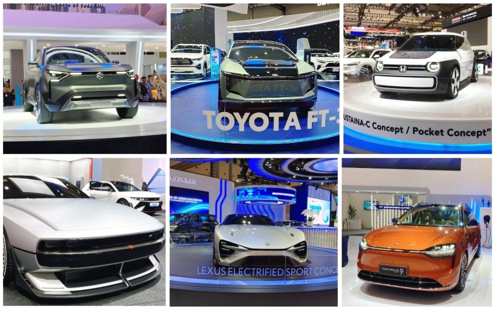 7 Mobil Konsep Jadi Pusat Perhatian Pengunjung GIIAS 2024, Nomor 2 dari Bahan Daur Ulang