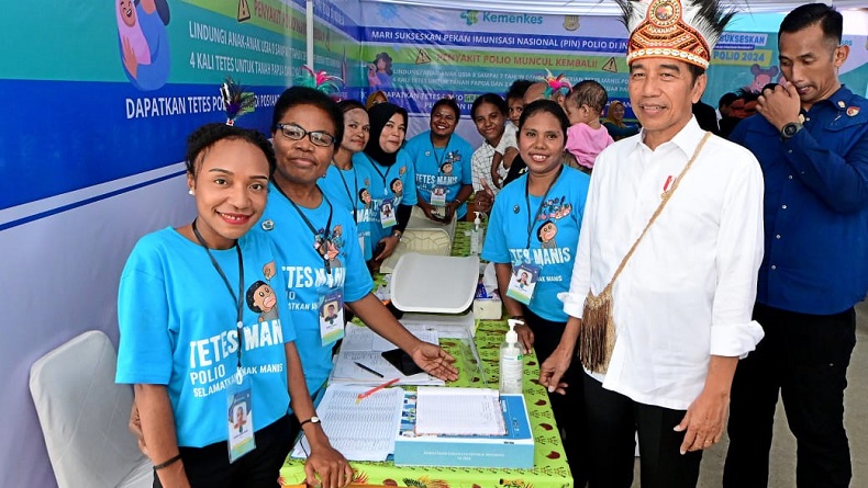 Jokowi Ingatkan Waspada Outbreak Polio: Terjadi lagi di Seluruh Dunia