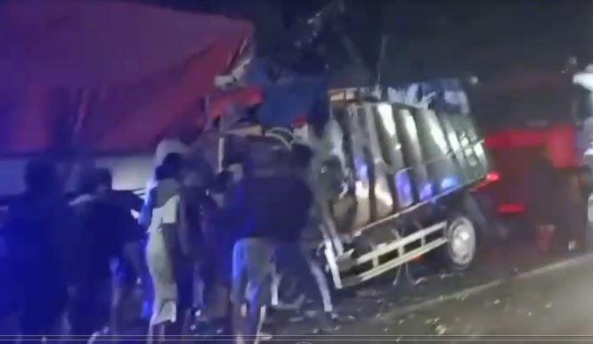 3 Truk Tabrakan Beruntun di Purworejo, 1 Sopir Tewas Terjepit