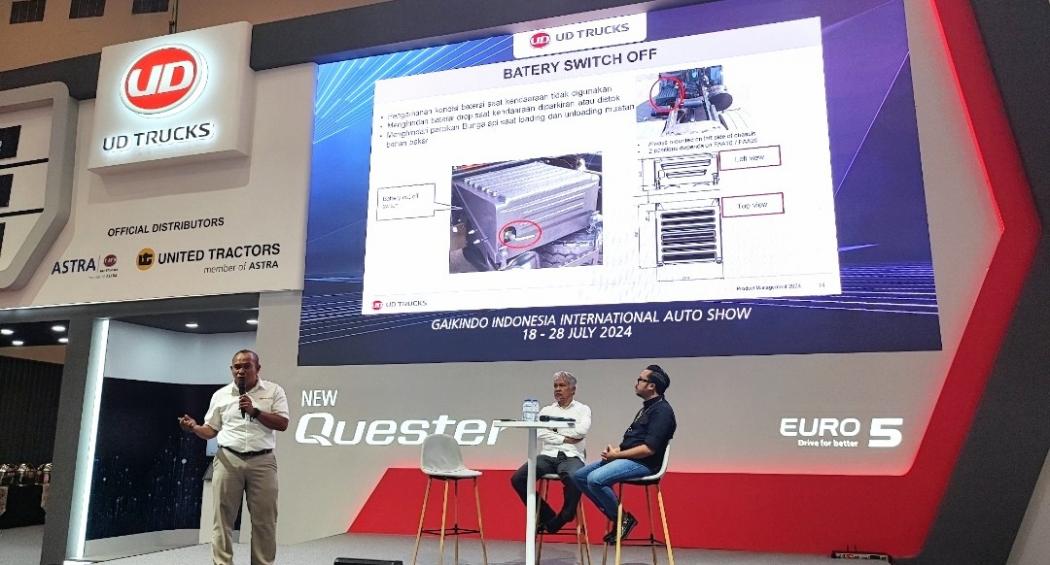 Kecelakaan Tinggi, UD Trucks Ingatkan Karoseri Bangun Kendaraan Sesuai Regulasi di GIIAS