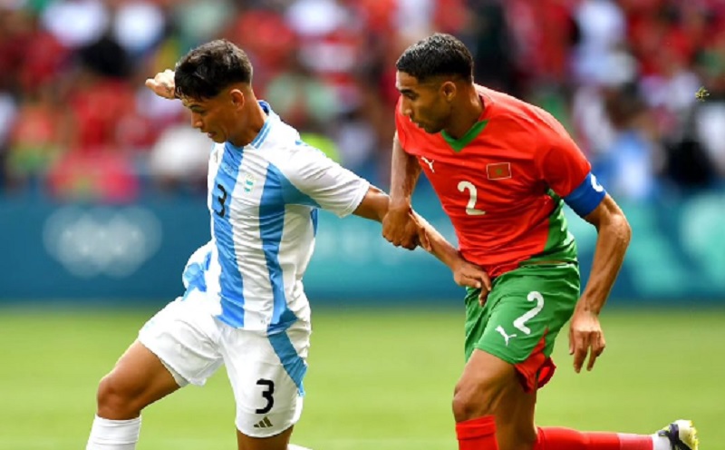 Hasil Olimpiade Paris 2024: Maroko Menang, Gol Argentina Dianulir karena Offside
