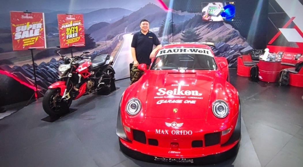 Seiken Pamerkan Mobil Porsche Sport RWB Tsubaki Karya Akira Nakai di GIIAS 2024