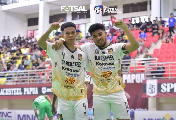 Hasil Liga Futsal Profesional 2024  Sengit, Blacksteel Menang Tipis vs Fafage Banua