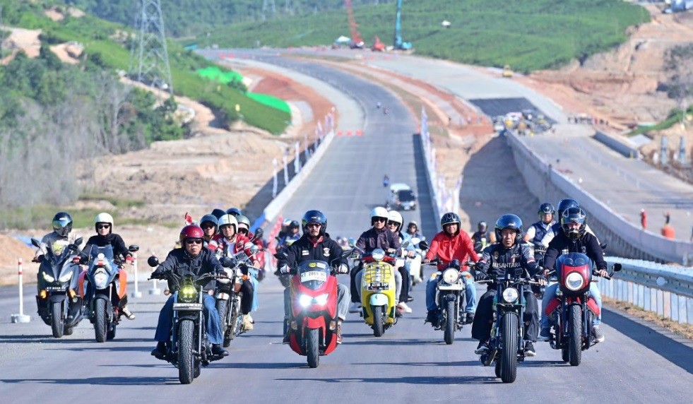 Intip Spesifikasi Motor Presiden Jokowi Dipakai Ngebut di Jalan Tol IKN
