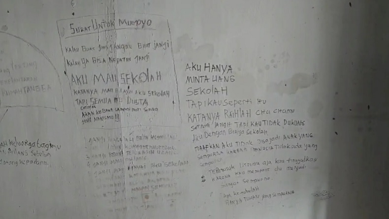 Temuan 2 Kerangka Ibu dan Anak di Kamar, Dinding Dipenuhi Tulisan Memilukan