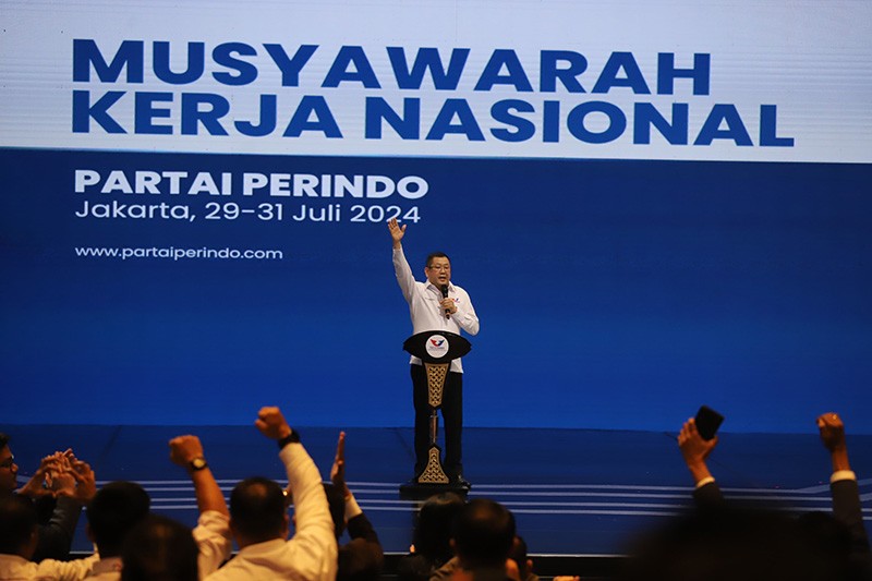 HT Ajak Kader Perindo Tiru Abraham Lincoln dan Donald Trump yang Pantang Menyerah