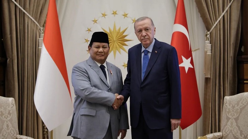 Prabowo Bertemu Erdogan di Turki, Bahas Perdamaian Dunia hingga Kerja Sama Pertahanan