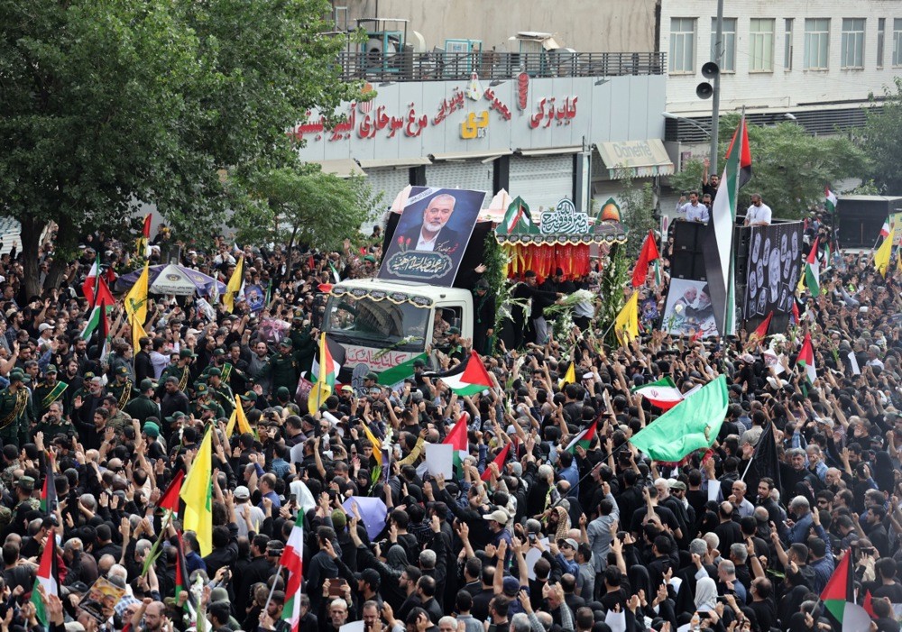 Ribuan Orang Berkumpul di Teheran, Beri Salam Perpisahan untuk Ismail Haniyeh